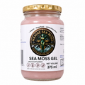 Premium Organic Wildcrafted Marine Sea Moss Gel 375ml in glass jar with gold lid